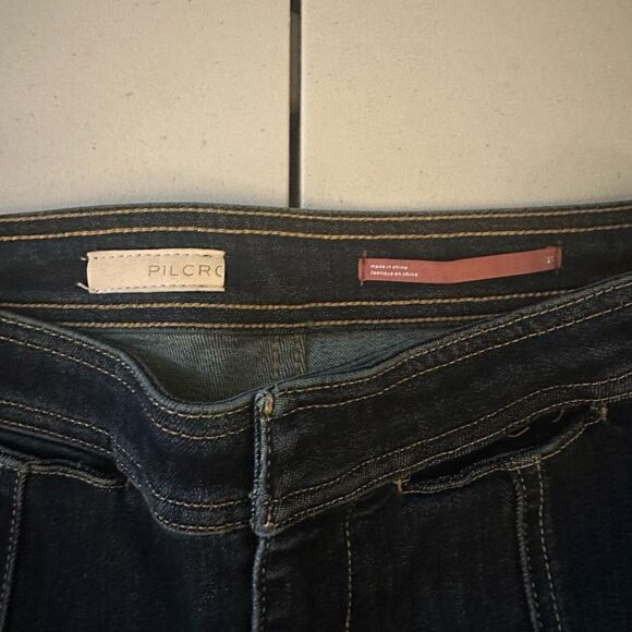 Pilcro Anthropologie ankle slit jeans 27 - Picture 5 of 13